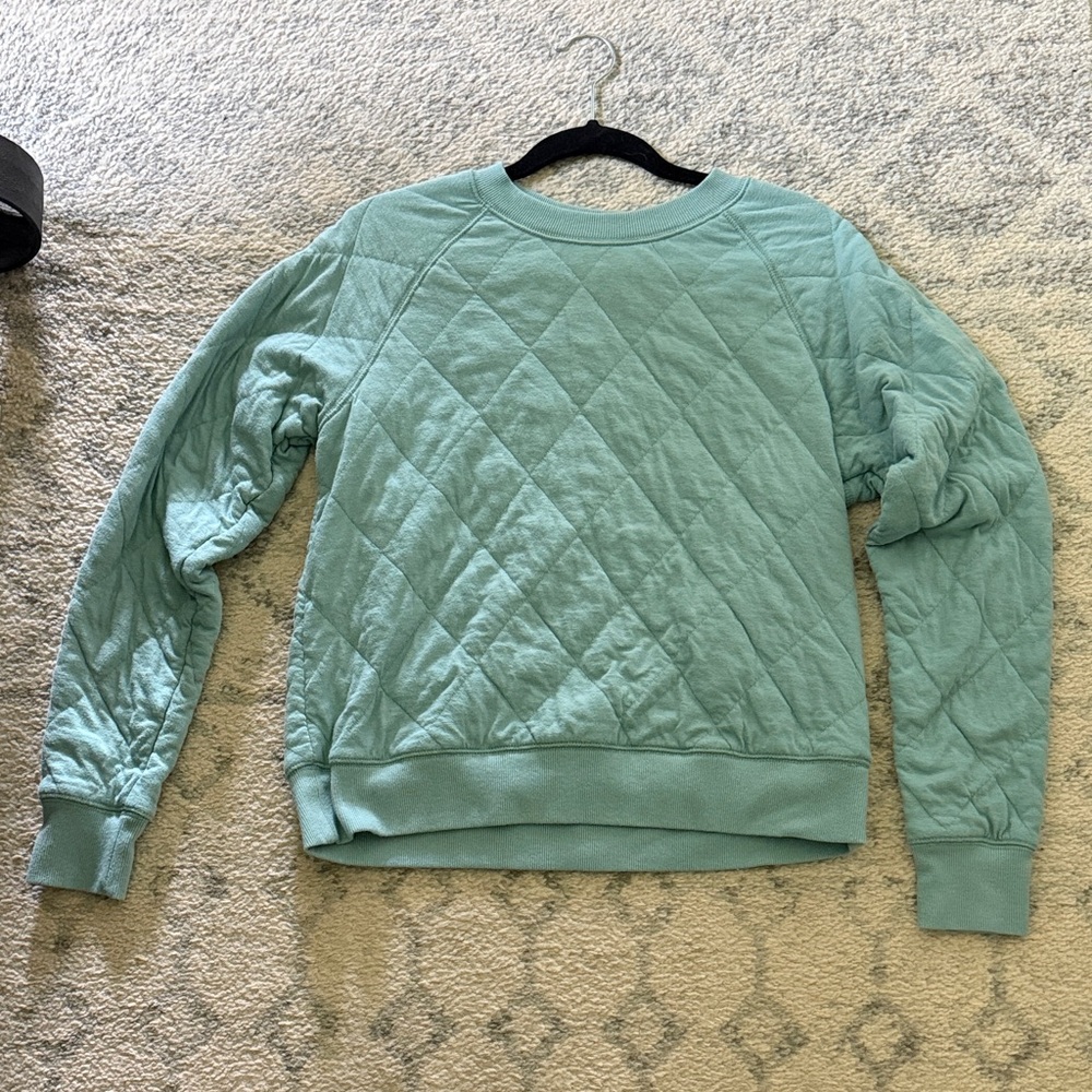 ST - Old Navy aqua sweatshirt